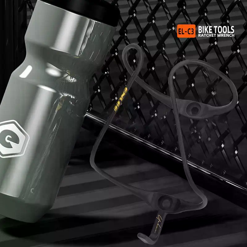 Ultra Cycling Gear - ที่วางขวดน้ำจักรยานคาร์บอนไฟเบอร์น้ำหนักเบาพิเศษ 9 กรัม ที่วางขวดจักรยานแบบแอโรคอมโพสิตคาร์บอนสูง สำหรับอุปกรณ์ปั่นจักรยานบนถนน