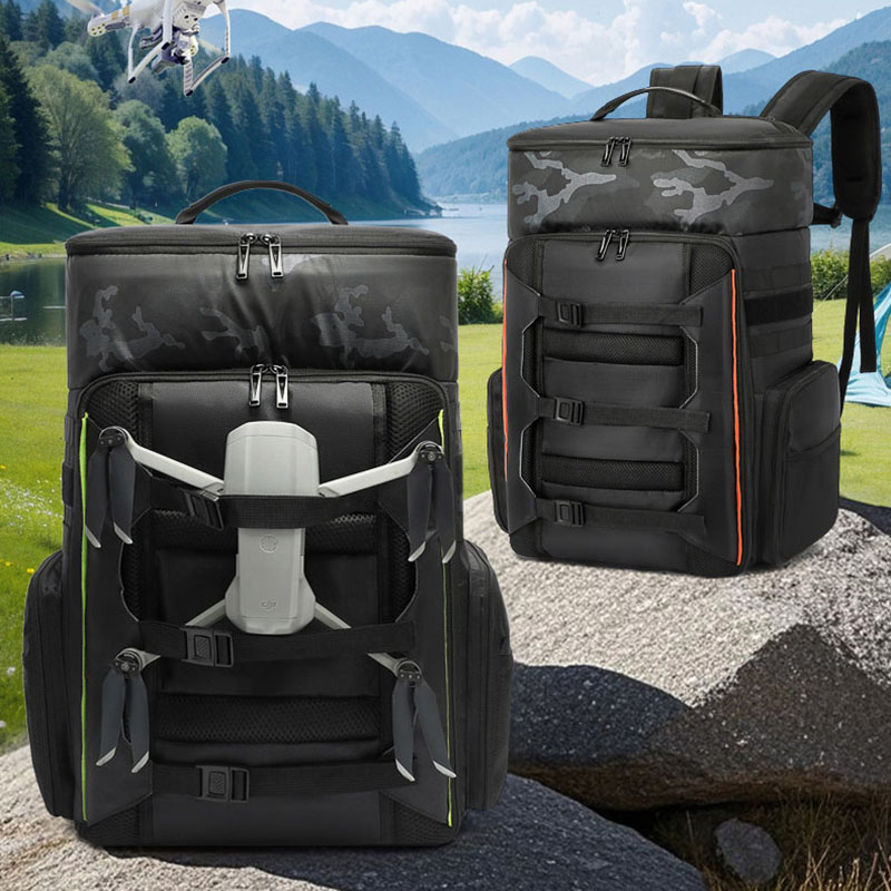 Cycling Gear Backpack - กระเป๋าเป้สะพายหลังสำหรับโดรน UAV ขนาดใหญ่ สำหรับกล้องถ่ายภาพ กีฬากลางแจ้ง กันน้ำ
