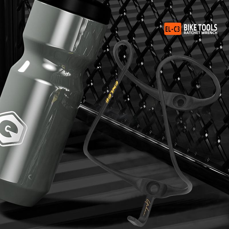 Ultra Cycling Gear - ที่วางขวดน้ำจักรยานคาร์บอนไฟเบอร์น้ำหนักเบาพิเศษ 9 กรัม ที่วางขวดจักรยานแบบแอโรคอมโพสิตคาร์บอนสูง สำหรับอุปกรณ์ปั่นจักรยานบนถนน