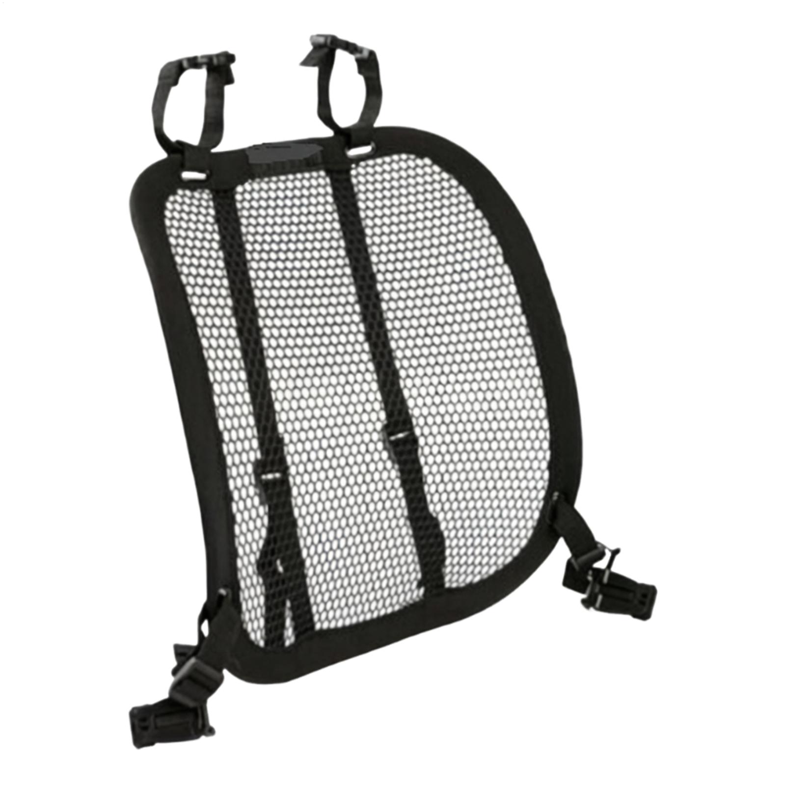Cycling Gear Backpack - แผ่นเสริมระบายอากาศสำหรับกระเป๋าเป้สะพายหลังแบบสากล 1 ชิ้น โครงตาข่ายระบายอากาศ ปรับได้ สำหรับกิจกรรมกลางแจ้ง