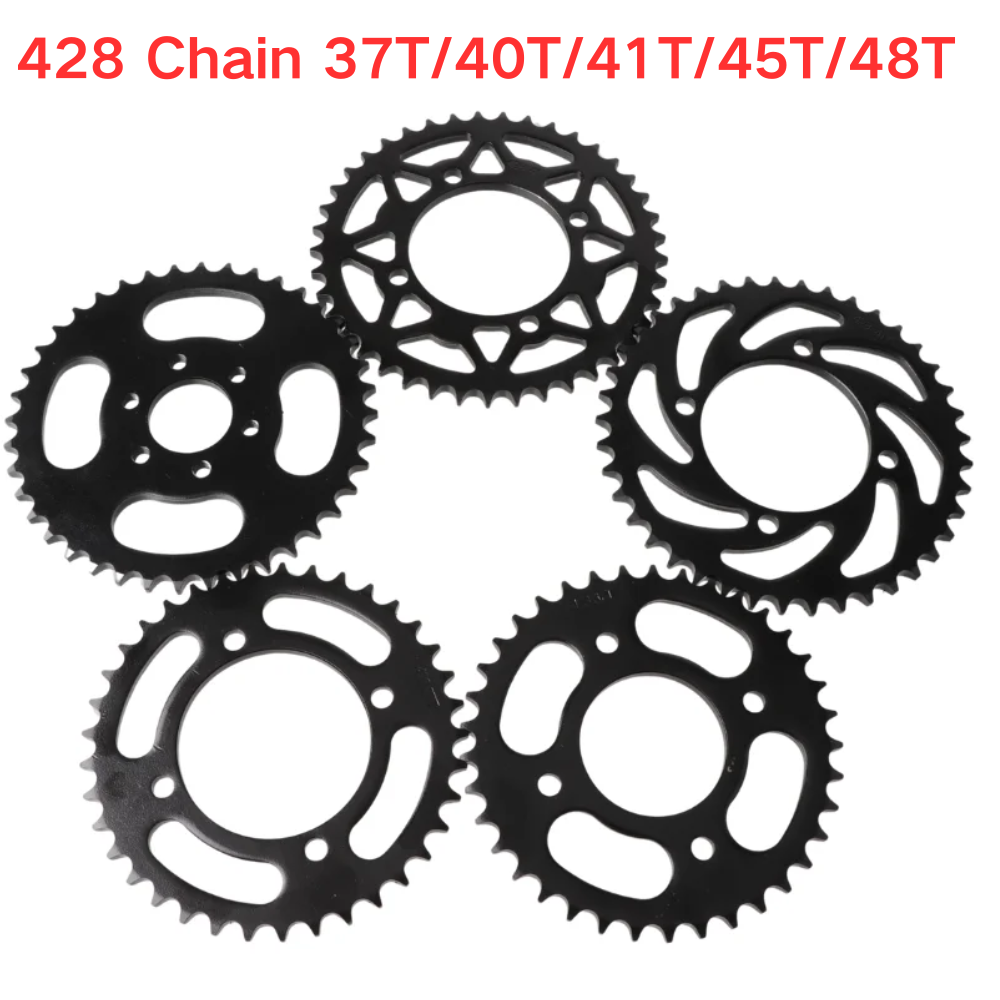 Cycling Quads - สเตอร์หลังมอเตอร์ไซค์ 428 ลิงค์ 37T/40T/41T/45T/48T สำหรับรถมอเตอร์ไซค์ 70CC
