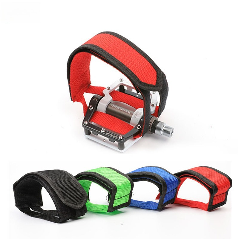 Ultra Cycling Gear - สายรัดข้อเท้าสำหรับจักรยานฟิกซ์เกียร์ น้ำหนักเบาพิเศษ ที่ครอบนิ้วเท้า สายรัดข้อเท้า อุปกรณ์เสริมสำหรับปั่นจักรยาน รุ่นที่