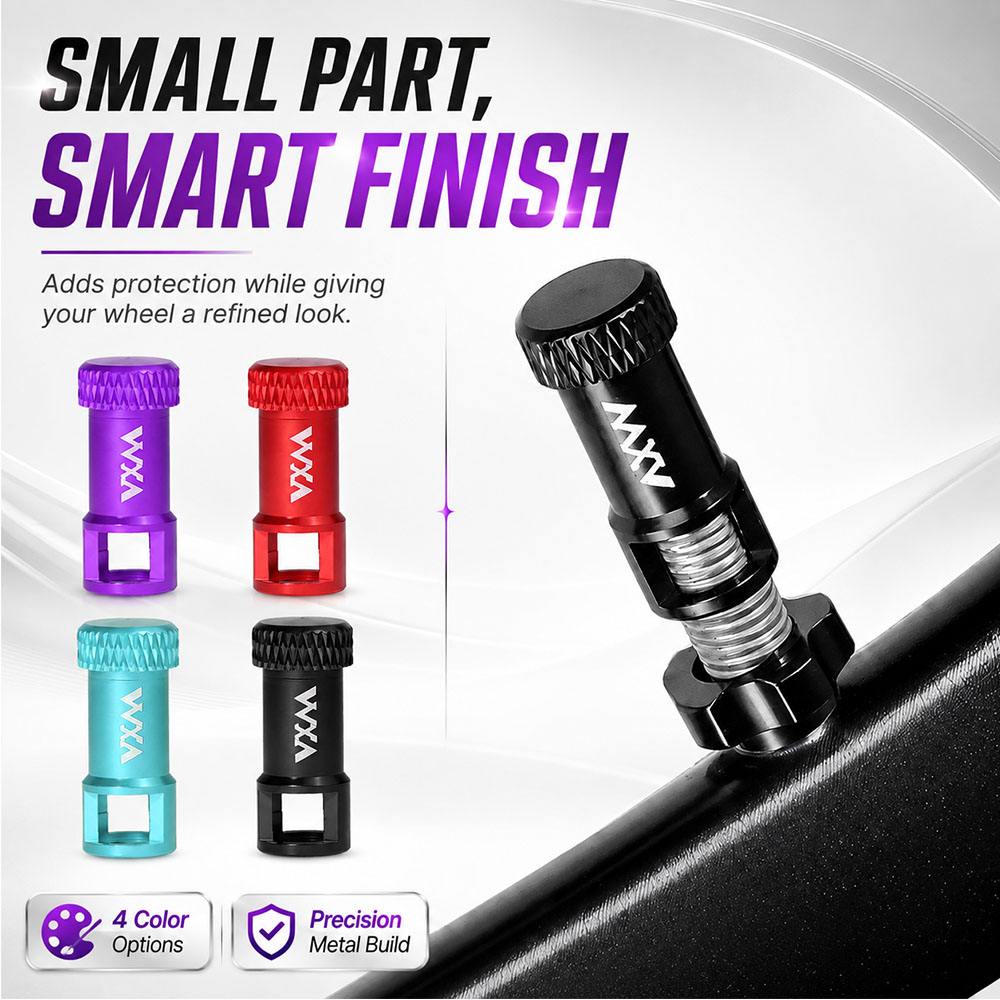 Cycling Gear Gravel - เครื่องมือถอดแกนวาล์ว Presta สำหรับจักรยาน 2 in 1