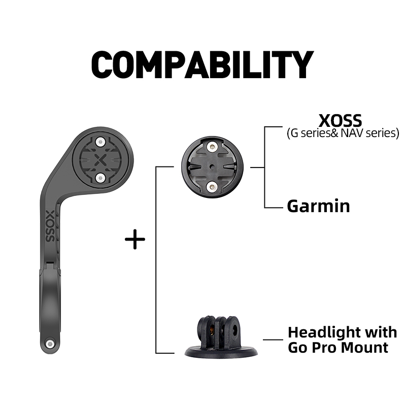 XOSS แฮนด์จักรยานวงเล็บขยายไฟห - Bike Speedometer บทวิจารณ์และราคา