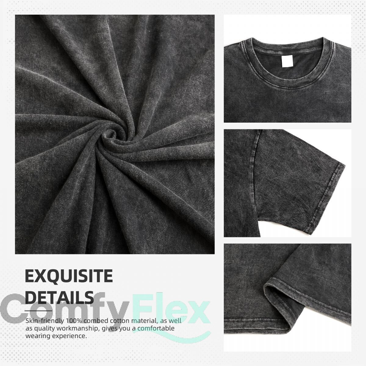 เสื้อยืดสตรีทแวร์แขนสั้นทรงหลว - Cycling Gear Shop บทวิจารณ์และราคา