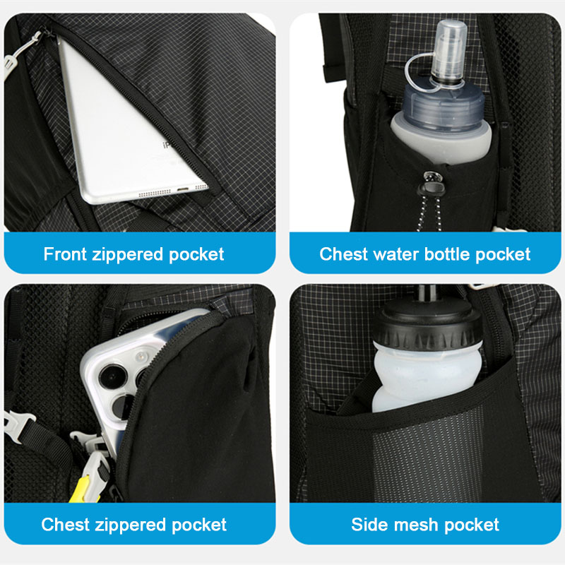 กระเป๋าเป้กีฬากลางแจ้งความจุขน - Cycling Gear Backpack บทวิจารณ์และราคา