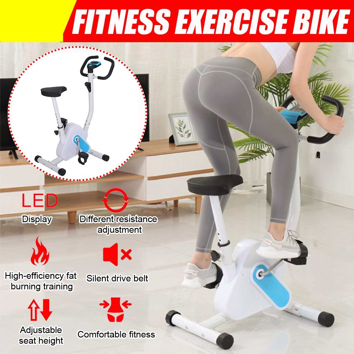 จอแสดงผล LED เครื่องขี่จักรยาน - Cycling Gear Indoor บทวิจารณ์และราคา
