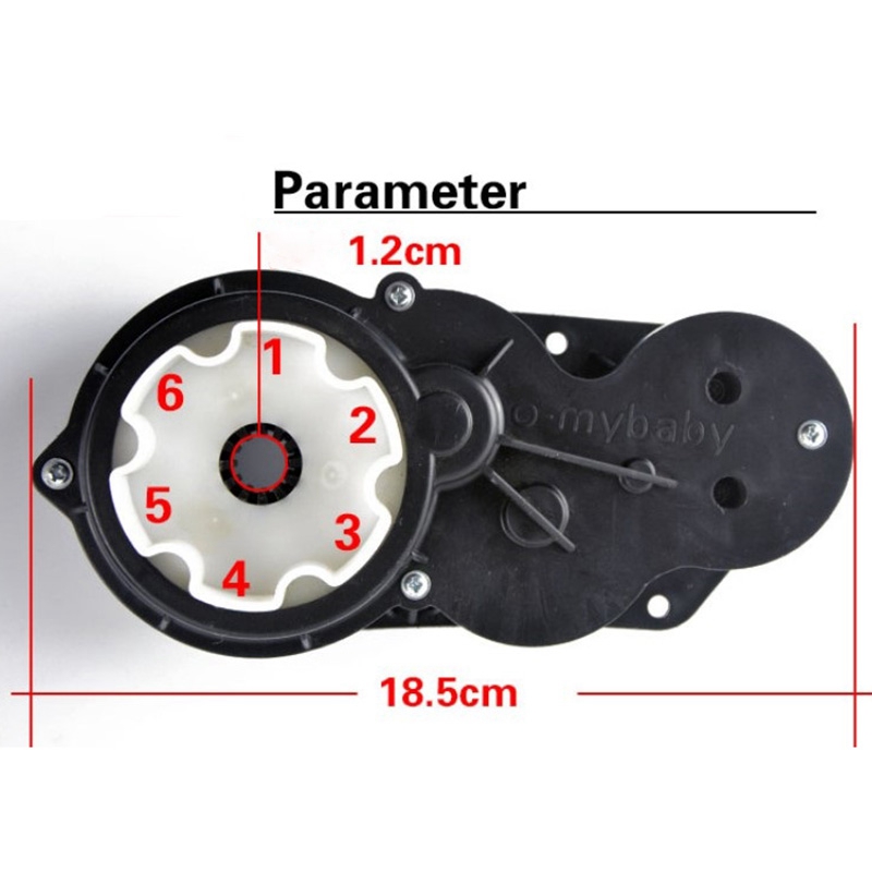 570เด็กไฟฟ้ารถความเร็วสูงมอเตอ - Cycling Gear Box บทวิจารณ์และราคา